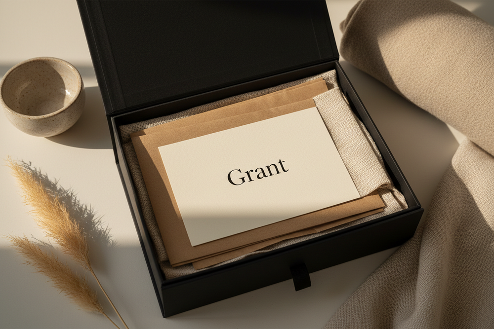 Grant Luxury Unboxing Scene