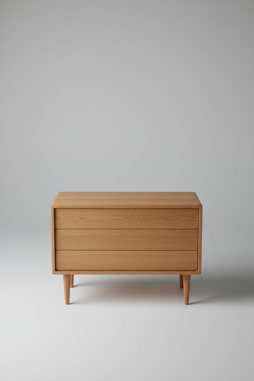 Oak Haven Cabinet in Natural Oak – Top view